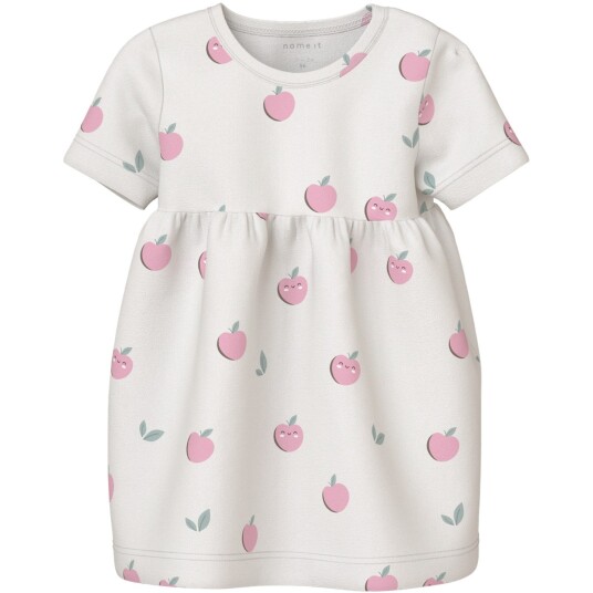 Name It Cloud Dancer Apples Vandora Kjole 50