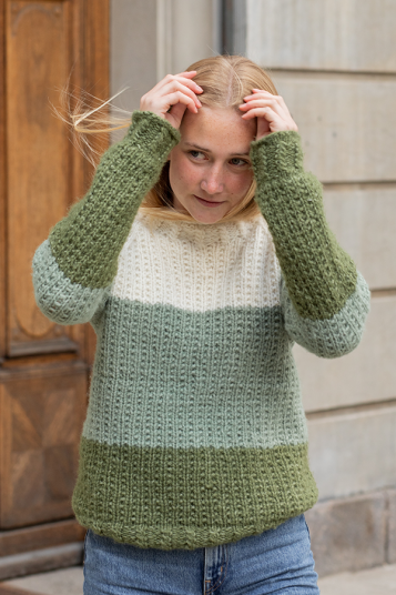 102-08 Lyra genser grønn 102-08 Lyra genser grønn