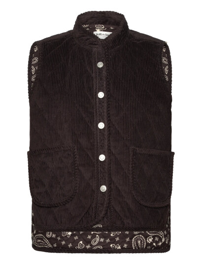 Lollys Laundry Cairoll Vest - Brown - S