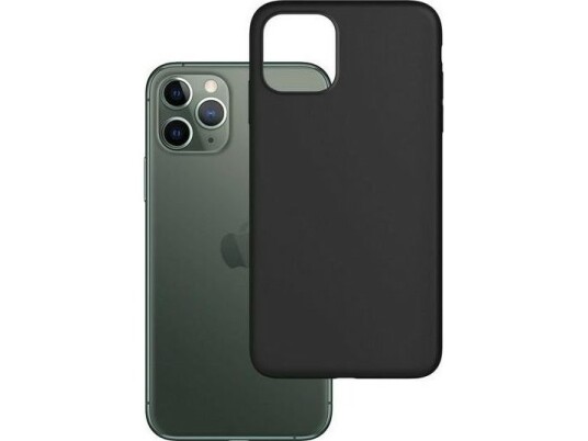 3Mk Matt Case til Apple iPhone 12 Pro Max - Rund Svart 6.7" 3Mk Matt Case til Apple iPhone 12 Pro Max - Rund Svart 6.7"