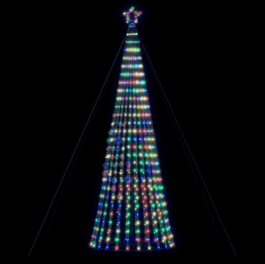  LED Juletre 1028 LED Fargerike 403 cm