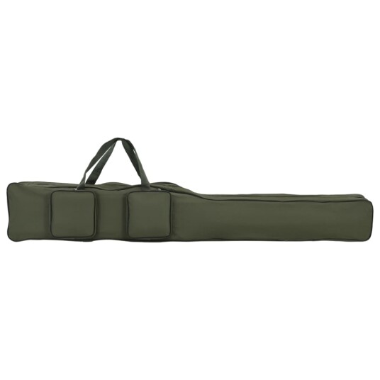  Fiskestangpose mørkegrønn 150 cm oxfordstoff