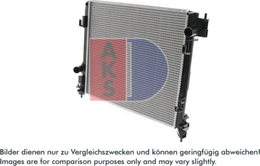 AKS DASIS 070191N Radiator motorkjøling