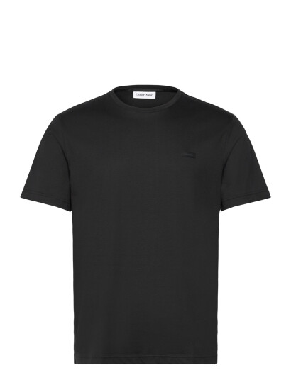 Calvin Klein Smooth Cotton T-Shirt - Black - S
