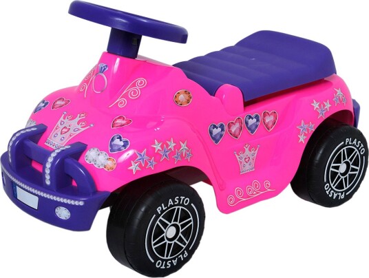 Plasto Offroad Prinsesse Gåbil (1 År+)