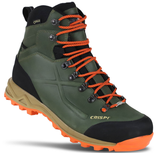 Crispi Valdres GTX turstøvel - grønn/oransje - Str. 39