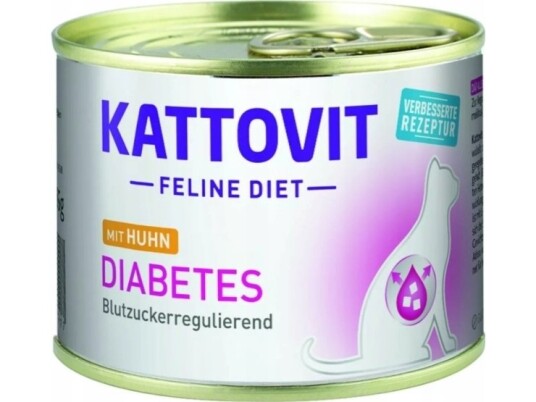 Kattovit Kattovit Diabetes 185G Boks Kattemat