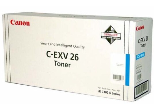 Canon C-Exv 26 - Cyan - Original - Tonerpatron - For Imagerunner C1021 C1021i C1021if