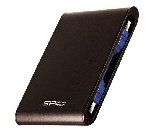 Silicon Power Armor A80 - Ekstern Harddisk - 2 TB - Svart