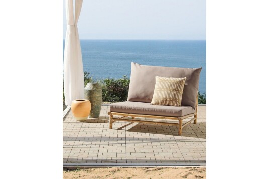 Utelenestol Rosthern Lys Brun/Beige Utelenestol Rosthern Lys Brun/Beige