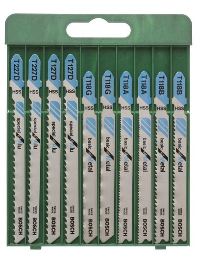 Bosch 10 Delers Stikksagblad Sett T Tange