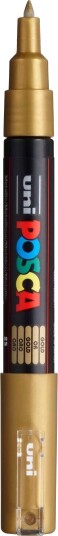 Posca Posca Marker PC-1M Extra-fine Gold Posca Posca Marker PC-1M Extra-fine Gold