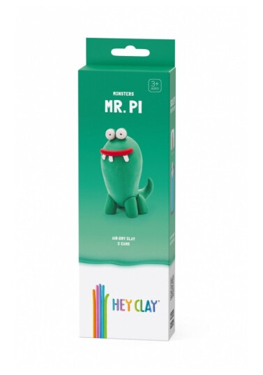 Hey Clay Monsters Pi Figur 3-Pack 3 Bokser 30083Cee3