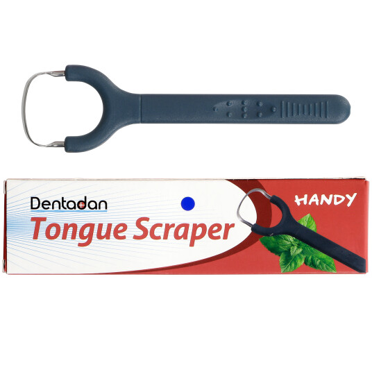 Dentadan Handy Tongue Cleaner + Oral-B Munnvann 250 ml BLÅ Dentadan Handy Tongue Cleaner + Oral-B Munnvann 250 ml BLÅ