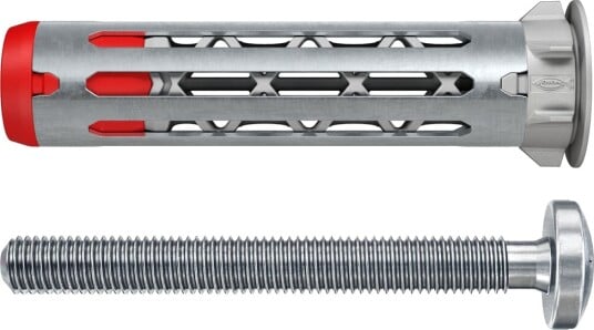 Fischer Duohm 5x55mm Plateanker med Panhodet Skrue - 4 Stk
