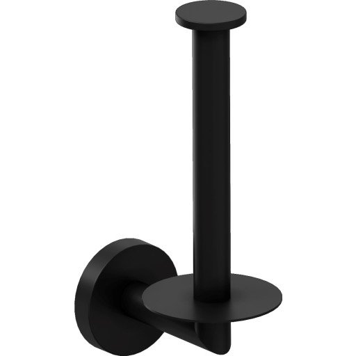 Cosmic reservepapirholder, matt sort Cosmic reservepapirholder, matt sort