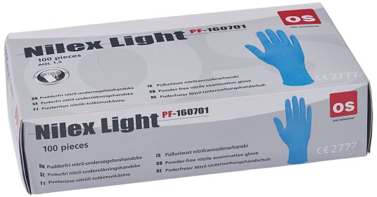 Nilex Light eng.hanske nitril pf 1607 8 pk/100 Nilex Light eng.hanske nitril pf 1607 8 pk/100