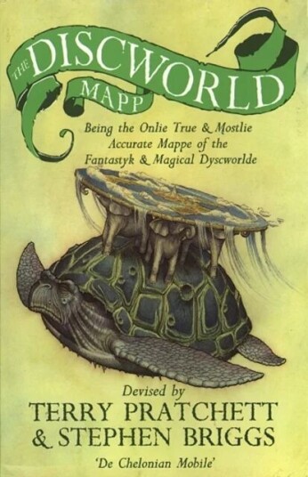 The Discworld Mapp Av Stephen Briggs, Terry Pratchett