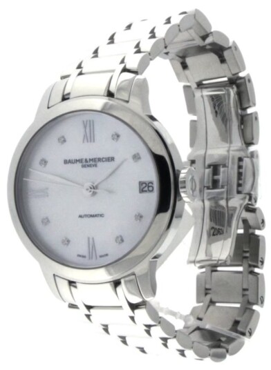 Baume & Mercier Dameklokke M0A10553 Classima Hvit/Stål Ø31 mm