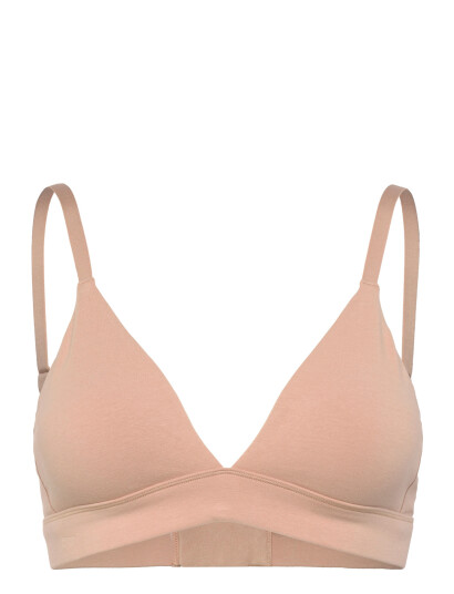 Organic Basics Core Triangle Bralette Beige L Organic Basics Core Triangle Bralette Beige L