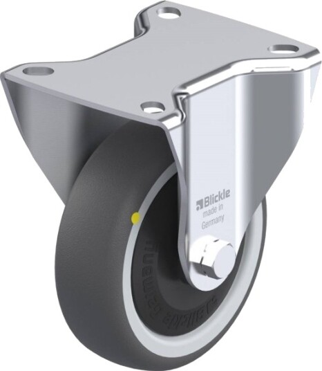 Blickle 852175 B-Path 100Kf-Els Faste Hjul, Hjuldiameter 100 Mm, Bæreevne (Maks.) 130 Kg, 1 Stk