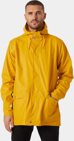 Helly Hansen Herre Moss Vindtett Regnfrakk Gul M