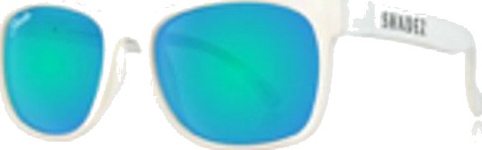 Shadez Solbriller - VIP Polarized Hvit White-Ocean - Jr/Voksen Shadez Solbriller - VIP Polarized Hvit White-Ocean - Jr/Voksen