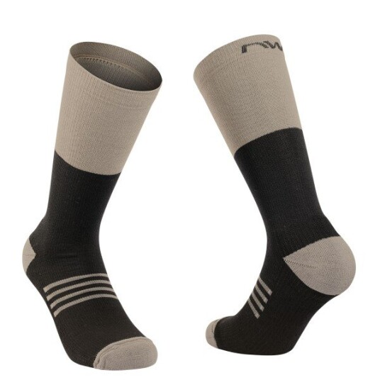 Northwave Extreme Pro High sykkelstrømper sort/sand