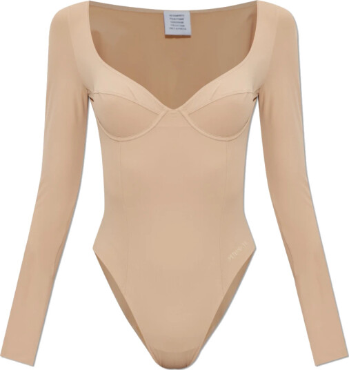 Vetements Dame Topper Beige L,