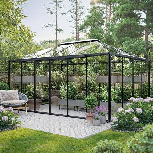 Drivhus i pyramideform | Drivhus i pyramideform Bloomcabin Oasis