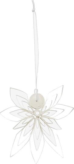 Broste Copenhagen Nora Ornaments OFF WHITE H10 cm