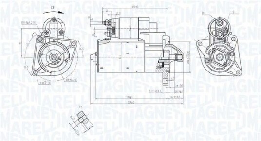 Starter MAGNETI MARELLI 063721447010