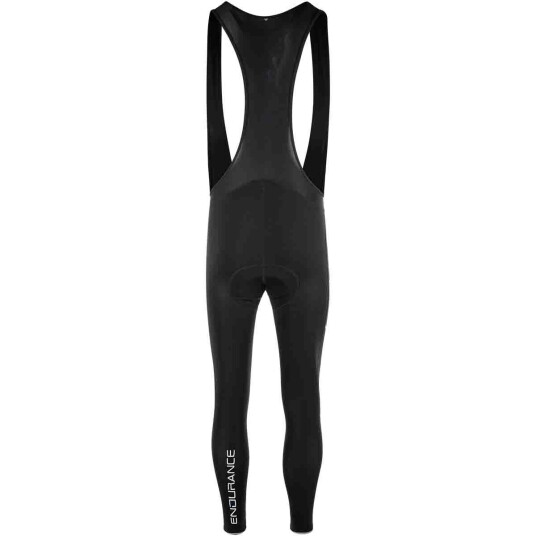 Endurance Gorsk Long windblock Cycling Tights W/Bib XQL Mens   BLA Black L