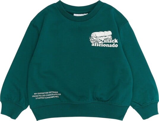 The New Siblings Collegegenser - TnstRory - Deep Teal - The New - 1½ år (86) - Collegegenser - Grønn