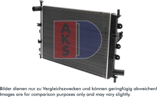 AKS DASIS 090840N Radiator motorkjøling