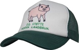 BondeKompaniet Truckercaps Eg støtte norsk landbruk Gris