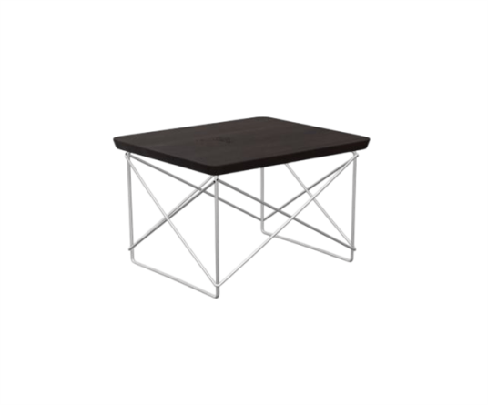 Vitra LTR Salongbord Heltre Mørk Eik/ Krom