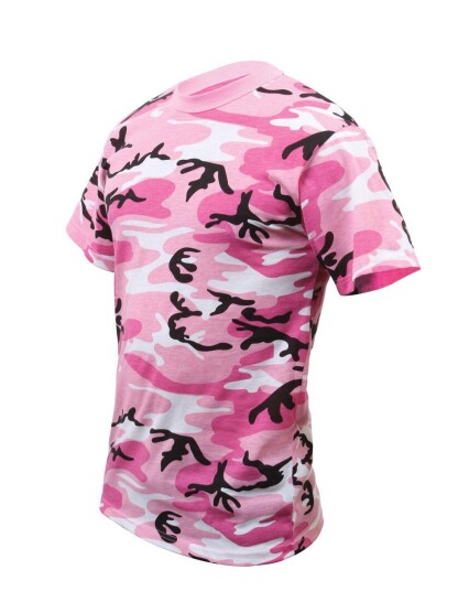 Rothco kamuflasje-T-skjorter for barn Pink