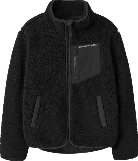 Name It Fleecejakke   NknMattia   Black   Name It   9 år (134)   Fleecejakke   Svart