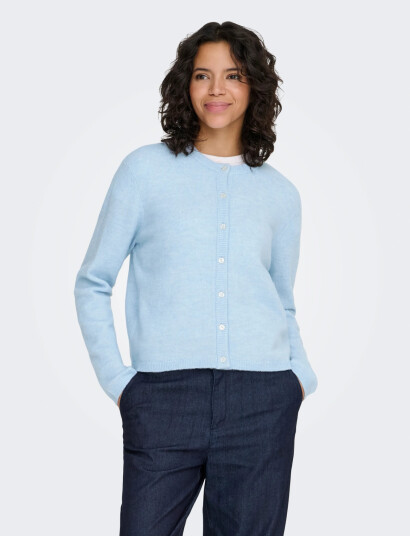 ONLY Onlsimoni L/S O Neck Cardigan Knt Noos Blue S ONLY Onlsimoni L/S O Neck Cardigan Knt Noos Blue S