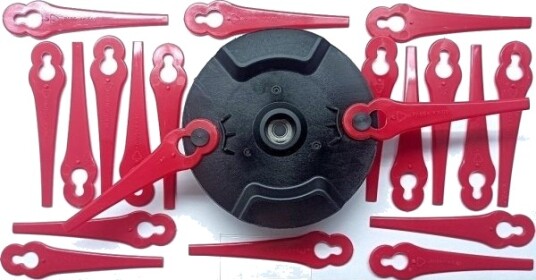 Dedra Trimmerhode Med Plastkniver 20 Stk.