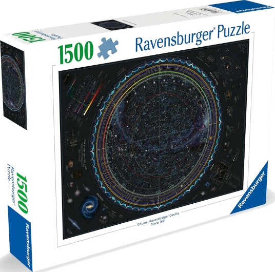 Ravensburger - Puzzle Map of the Universe 1500p  12000703 