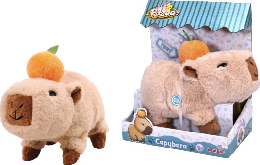 Simba Toys Interaktivt Flodsvin Figur 19 cm med Lyd og Bevegelse