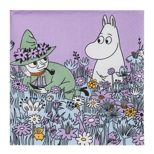 MoominArabia Mummi serviett 33x33 cm 20 stk Venner for alltid MoominArabia Mummi serviett 33x33 cm 20 stk Venner for alltid