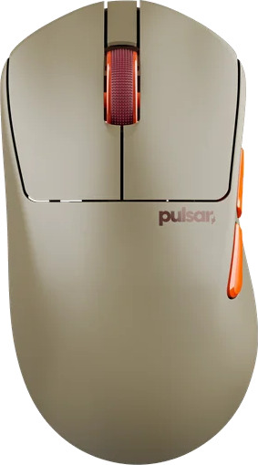 Pulsar X3 LHD CrazyLight Medium Gamingmus Optisk 5 knapper Desert Beige PX3LCL203