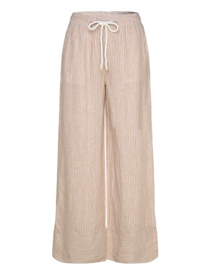 Lauren Ralph Lauren Y/D Tissue Linen Wvn Pants Beige L