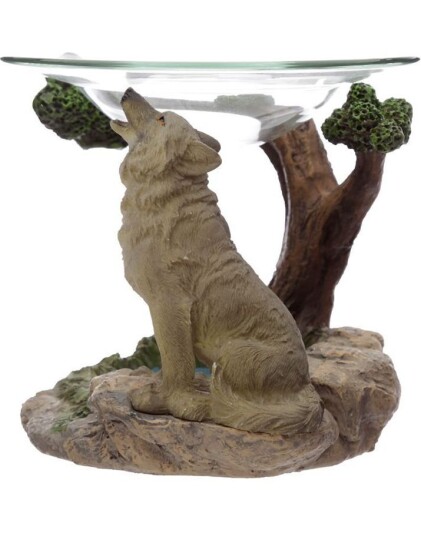 Spirit of the Forest Ulven i Skogen Oljebrenner 10,5 cm