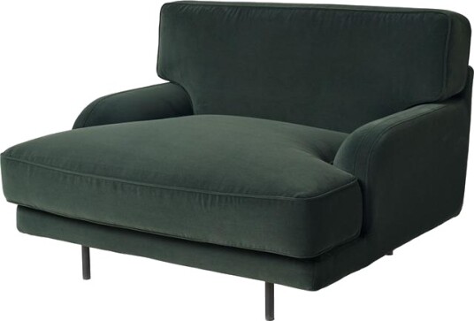 Gubi Flaneur Lenestol Sort/ Asator 0984