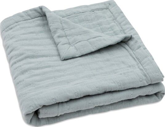 Jollein Teppe Jaquar Muslin Sea Green