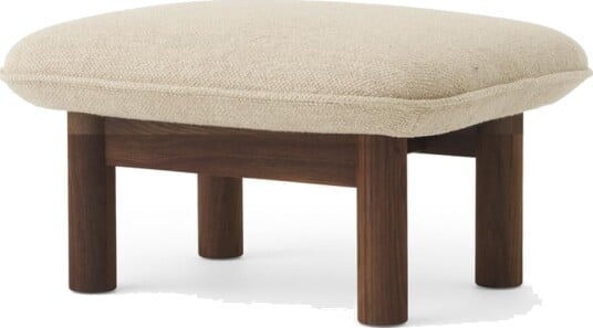 Audo Copenhagen Brasilia Ottomansk Valnøtt/ Bouclé